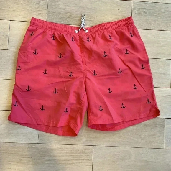 MAAMGIC men anchor print board shorts size XL - Picture 1 of 5